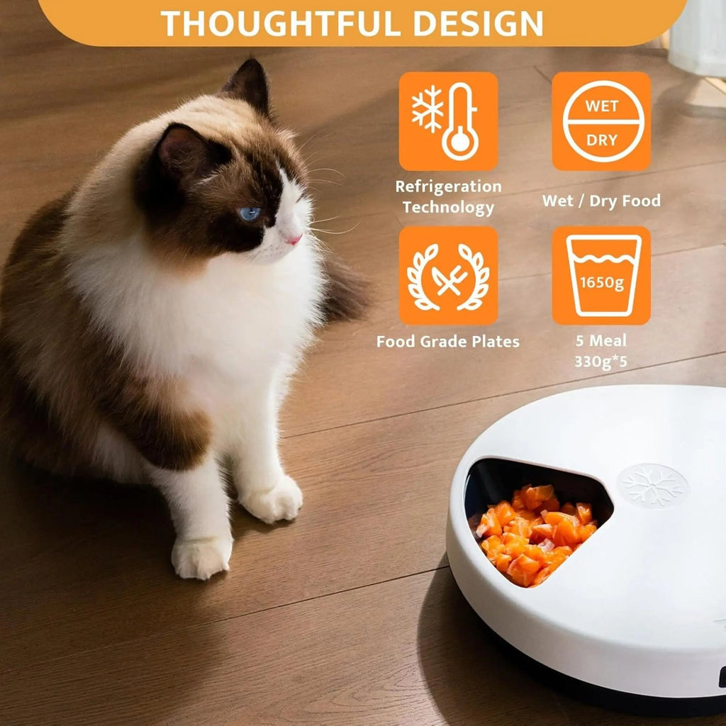 Cooling Wet-Food Feeder