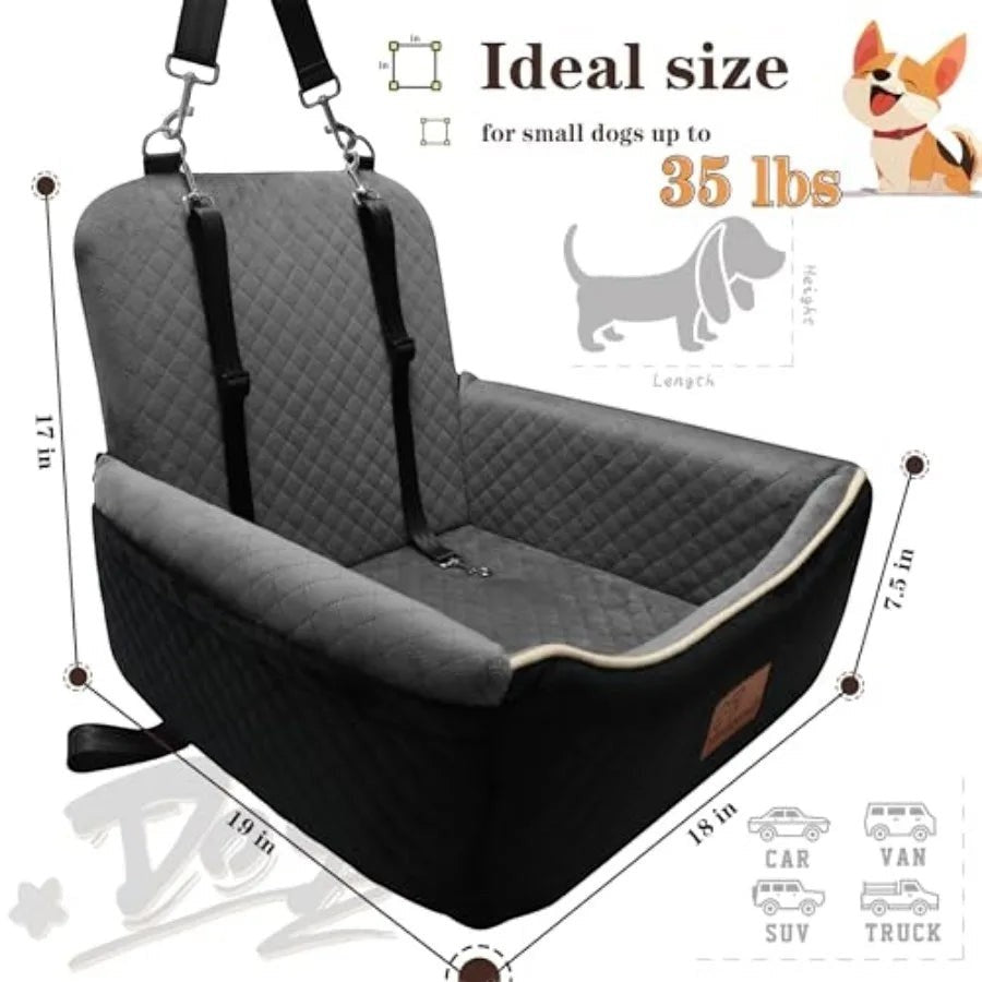 Small Dog Car Seat Bed