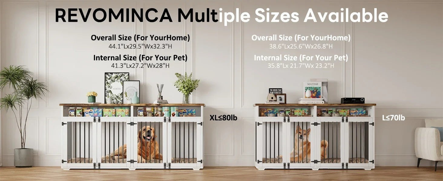 Grand Double Kennel Cabinet