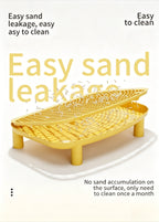 Cat litter pad anti-splash cat pad double-layer cat litter sand control pad cat toilet sand control table cat litter basin