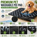 Dog Pee Pad Reusable Washable Waterproof Absorbent Urine Mat Covers Car Seat Floor Sofa Puppy Cat Training Diaper Pet Supplies
