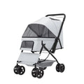 Premium Pet Stroller With Large Space, 4-wheel Stable Pet Cart for Small Medium Dogs Cats, Portable Travel Stroller for Camping