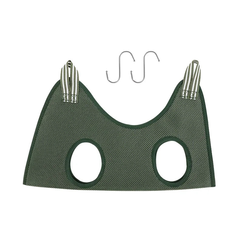 Mesh Breathable Dog Grooming Hammock for Small Medium Dogs Cats Suspension Type Pet Restraint Bag Cleaning Medical Accessories