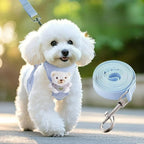 Pet Harness Vest Dogs Chest Strap Rope Reflective Dog Traction Rope Retractable for Small Dog Cat Traction Set Pet Accessories