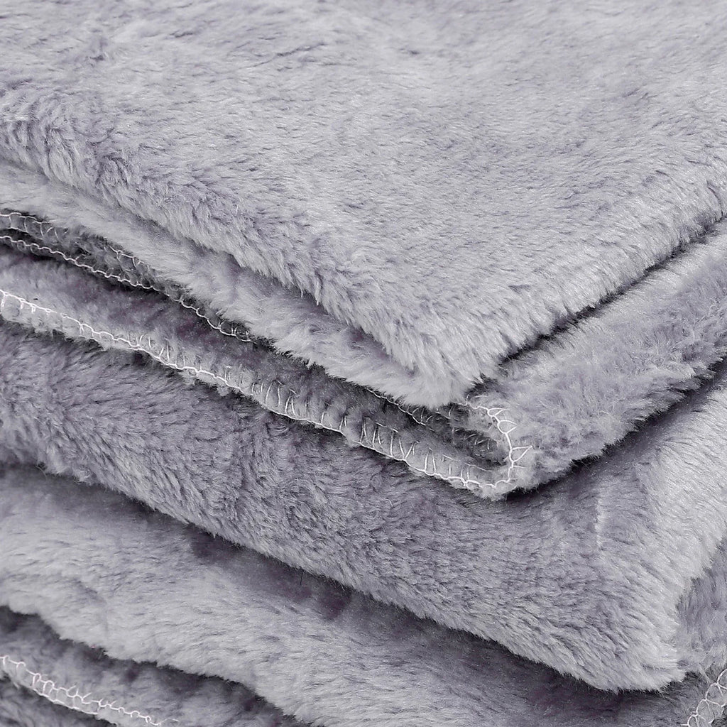 Human-Sized Faux Fur Dog Bed