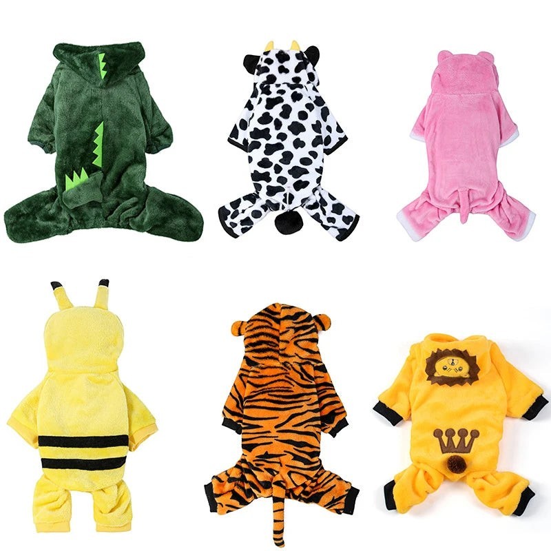 Crittercozy Fleece Pet Jumpsuit