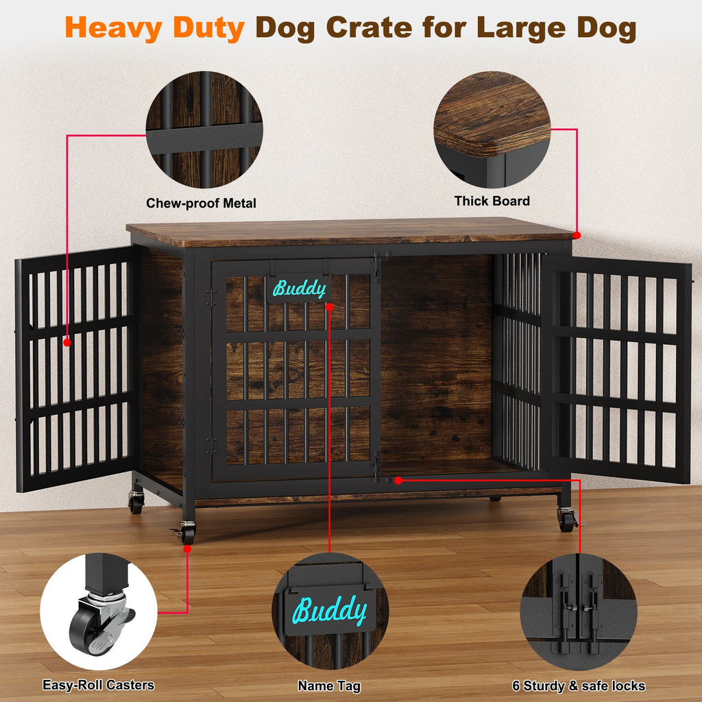 Rolling Kennel Console