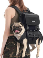 Dog Carrier Backpack for Medium to Large Dogs, Breathable Mesh, Adjustable Straps, Lightweight for Hiking & Travel