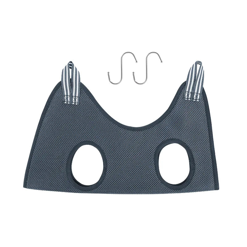 Mesh Breathable Dog Grooming Hammock for Small Medium Dogs Cats Suspension Type Pet Restraint Bag Cleaning Medical Accessories