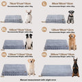 Mincy Pets Plush Dog Bed: Waterproof-Lined Foam Mat product photo.
