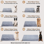 Mincy Pets Plush Dog Bed: Waterproof-Lined Foam Mat product photo.