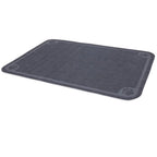 Litter Catcher Plastic Cat Litter Mat Extra Large Grey Pack of 1 Fits Any Litter Box