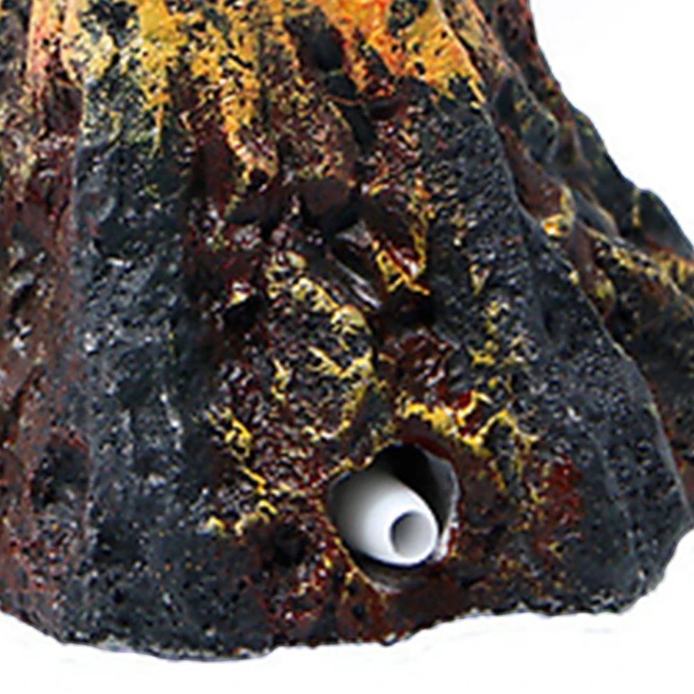 Fish Tanks Landscaping Simulation Volcano Aquarium Accessories Rockery Aerator For Aquarium Pump Bubble Stone Oxygenation Tools