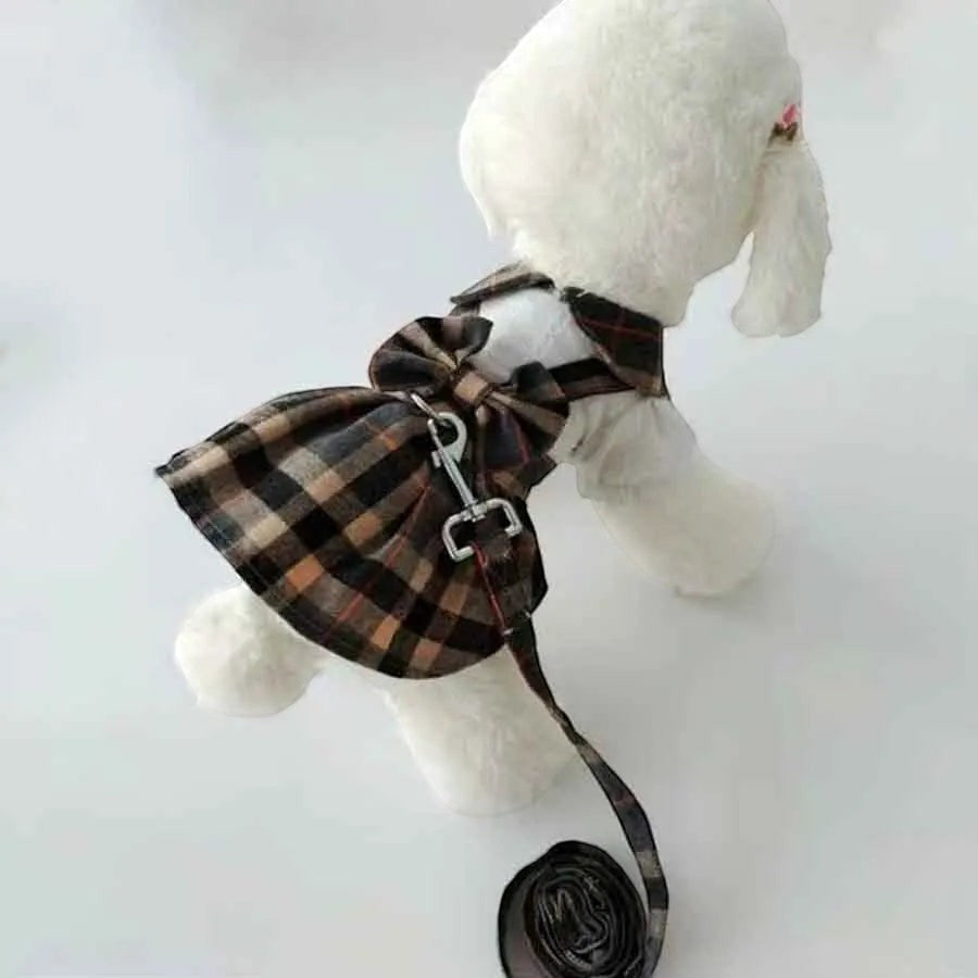 Plaid Bow Dress