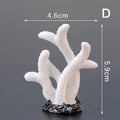 Artificial Coral Fish Tank Decoration Emulates Starfish Resin Reef Landscape Aquarium Decoration Craft Tabletop Decoration