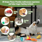 Cat Toys Variety Pack 20 Different Fun Items for Kittens
