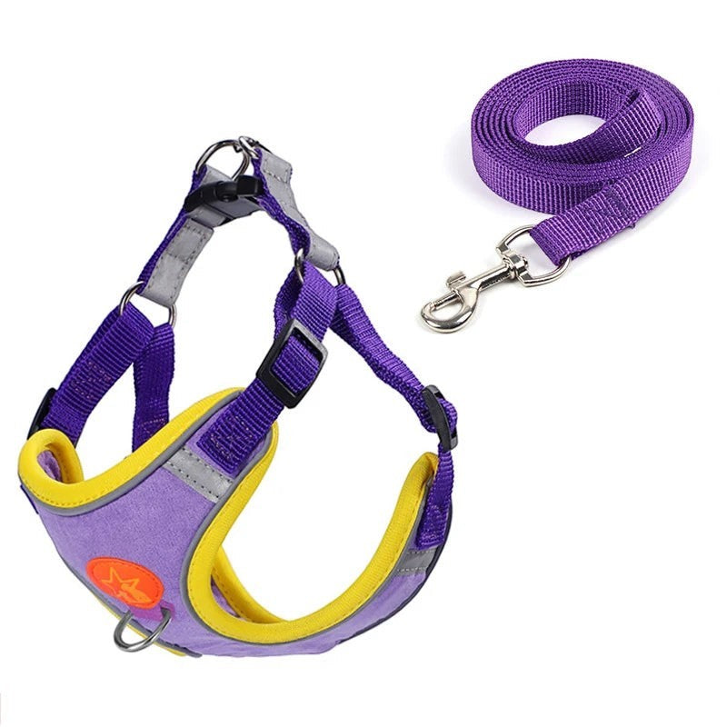 Mincy Pets Reflective Mesh Dog Harness product photo.