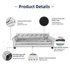Elevated Dog Sofa Bed with Removable Cushion
