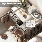 Woodgrain Kennel Cabinet