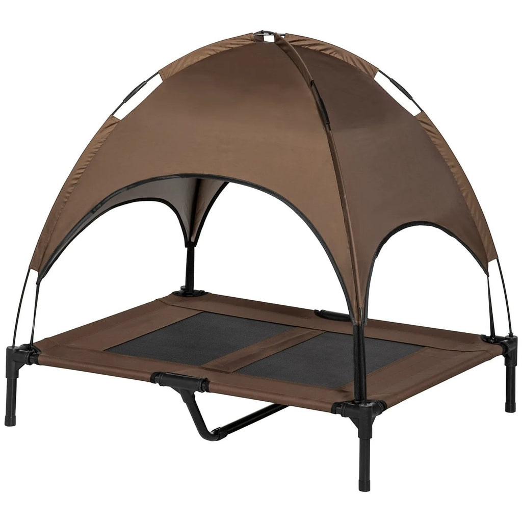 Elevated Dog Cot with UV Canopy