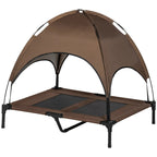Elevated Dog Cot with UV Canopy