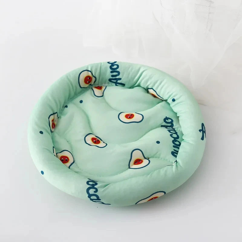 Circular Hamster Bed Comfortable Sleep Mat Pad for Hedgehog Squirrel Mice Rats Guinea Pig Chinchilla Small Animal Soft Cushion