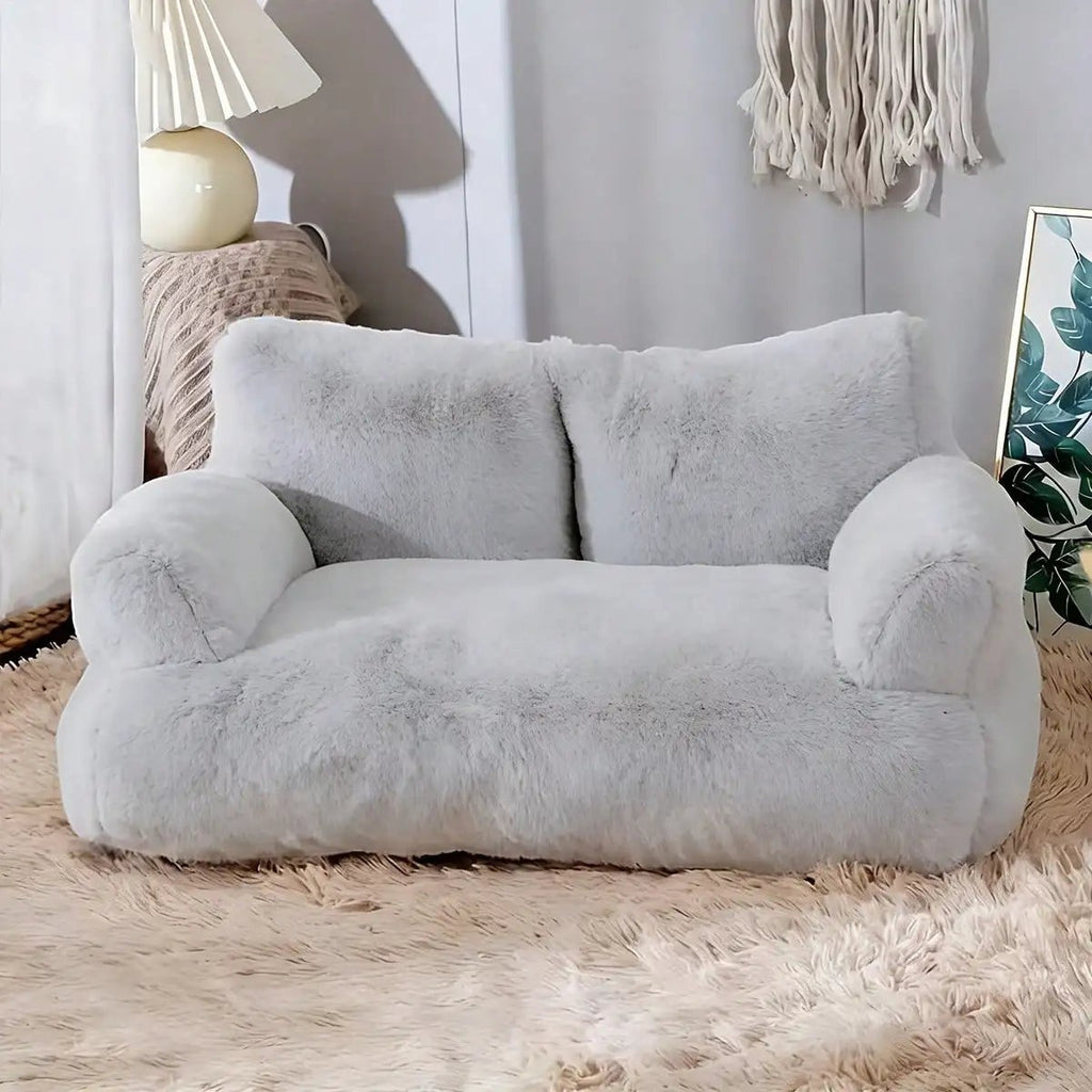 Fluffy Dog and Cat Sofa Bed