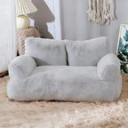 Fluffy Dog and Cat Sofa Bed