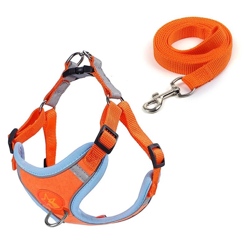 Mincy Pets Reflective Mesh Dog Harness product photo.