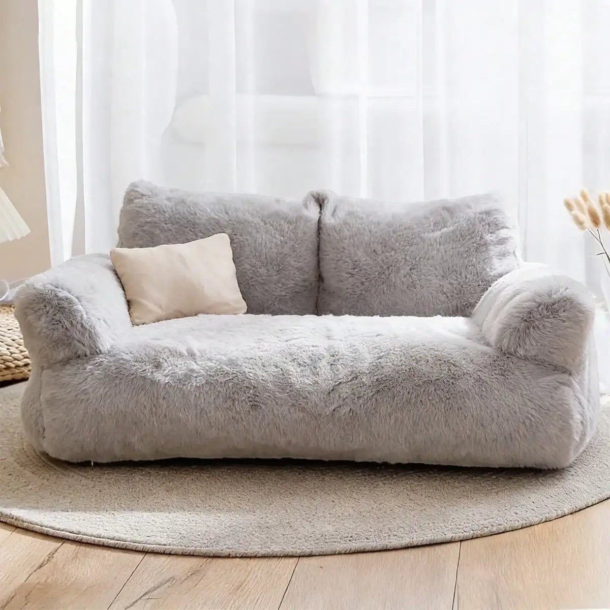 Fluffy Dog and Cat Sofa Bed