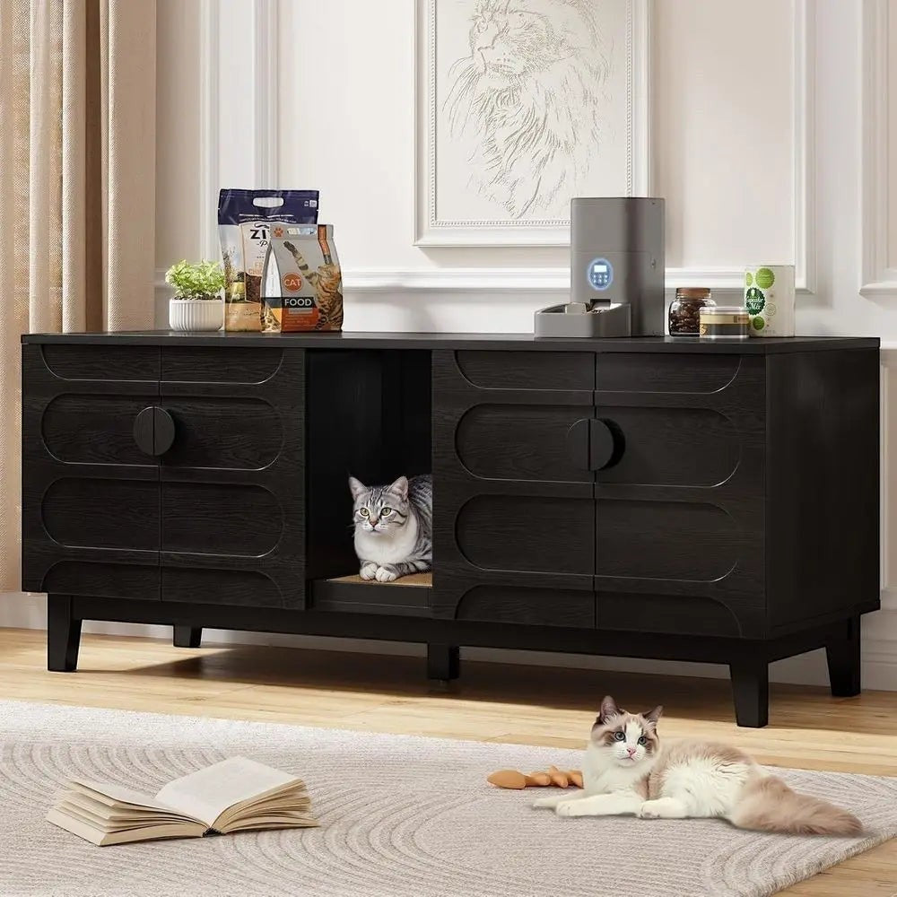 Double-Room Litter Console
