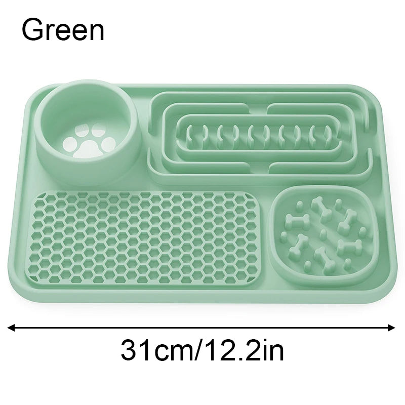 Mincy Pets Silicone Lick Mat with Suction Cup product photo.
