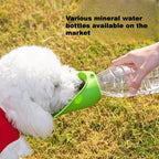 Portable Outdoor Pet Water Bottle Leak Proof Travel Drinking Bowl For Dogs Cats Universal Outdoor Walking Hiking Travel Pet Water Dispenser Feeder