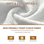 Toddler Bed, Upholstered Toddler Bed for Girls&Boys,Toddlers Floor Beds,Soft Kid Bed for Aged 3-7 Years Old, Crib Size