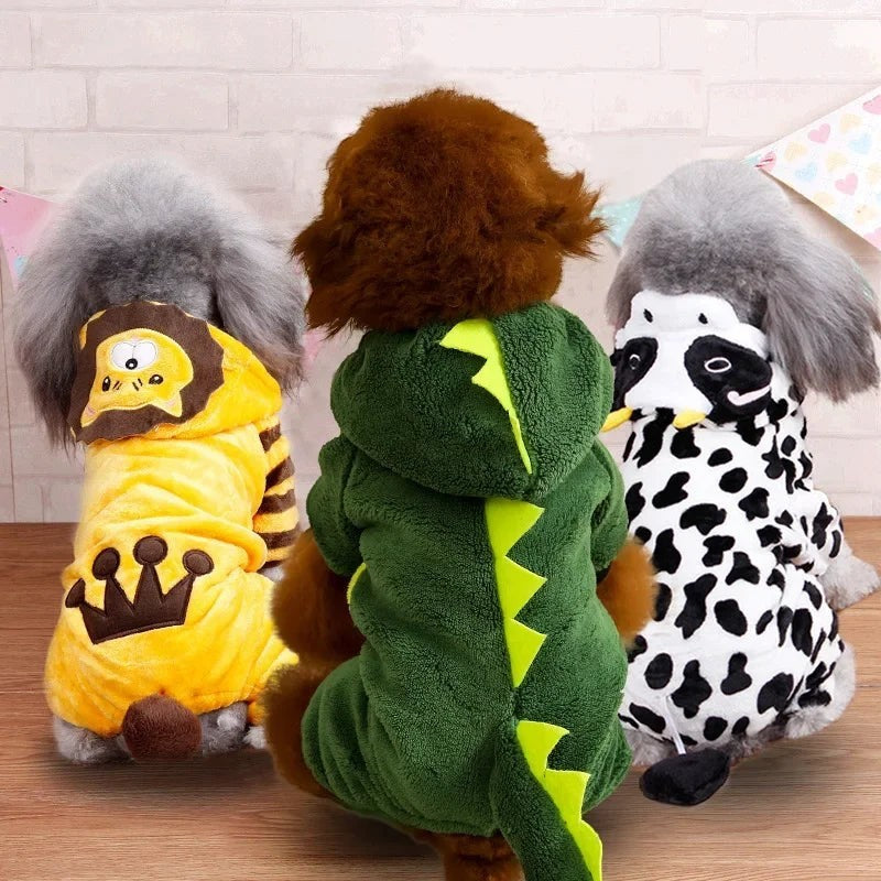 Crittercozy Fleece Pet Jumpsuit