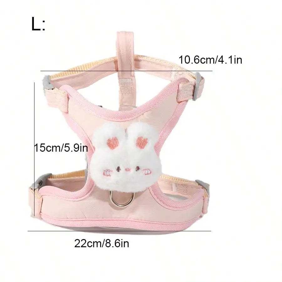 Cat Leash To Prevent Escape, Pet Chest Harness Leash For Small Kittens, Outdoor Cat Strap, Pet Loss Prevention Accessories