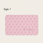 1pc Personalized Dog Food Mat, Custom Pet Name Mat, Feeding Accessory, Gift For Dog Lovers, Customized Pet Mat, Mother's Day, Special Occasions