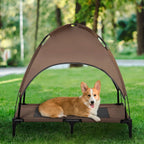 Elevated Dog Cot with UV Canopy