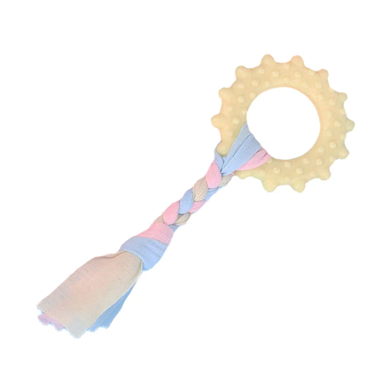 Mincy Pets Rubber Chew & Molar Training Toy for Dogs product photo.