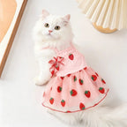 1PC Cute Pet Dog Dress for Small Dogs Thin Puppy Princess Skirt Dog Summer Clothes Chihuahua York Clothing Pet Supplies