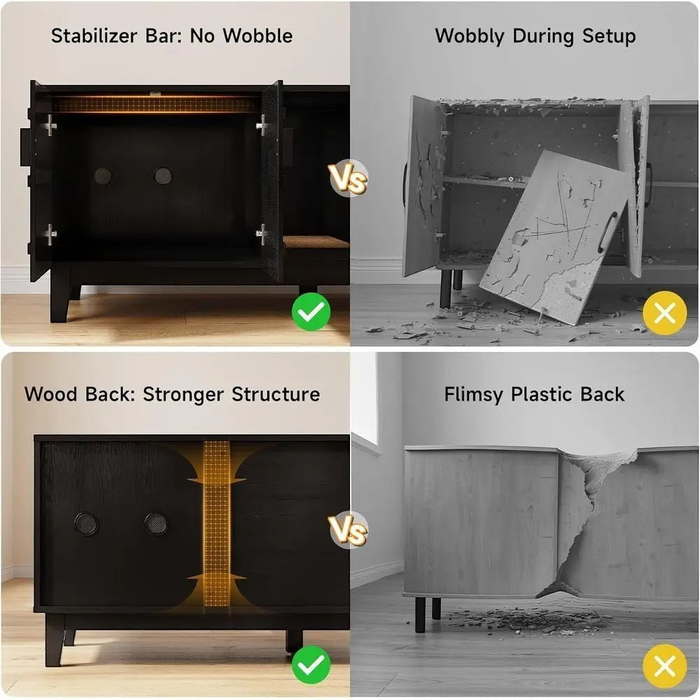 Double-Room Litter Console