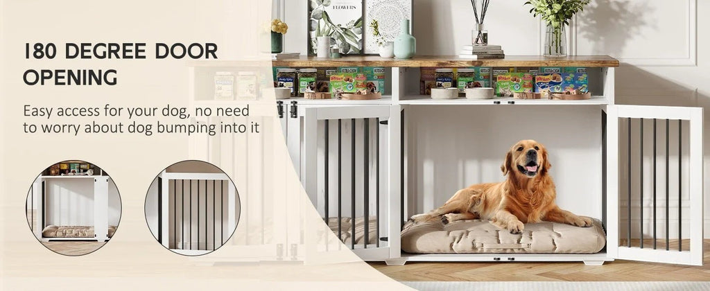 Grand Double Kennel Cabinet