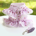 Mincy Pets Lace Harness with Leash for Small Dogs & Cats product photo.
