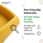 Interactive Dog Slow Feeder Bowl Pet Puzzle Toy Anti-Choking Food Dispenser Stop Bloat IQ Training Foraging Game for Small Large Dogs