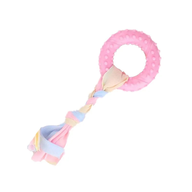Mincy Pets Rubber Chew & Molar Training Toy for Dogs product photo.