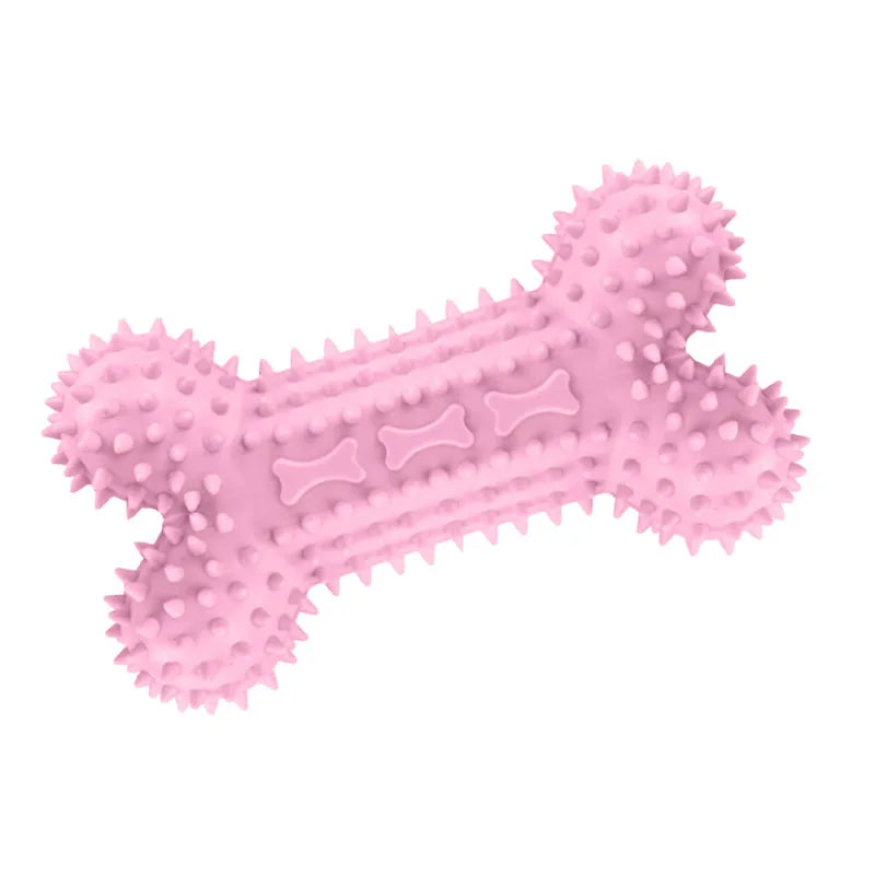 Mincy Pets Rubber Chew & Molar Training Toy for Dogs product photo.