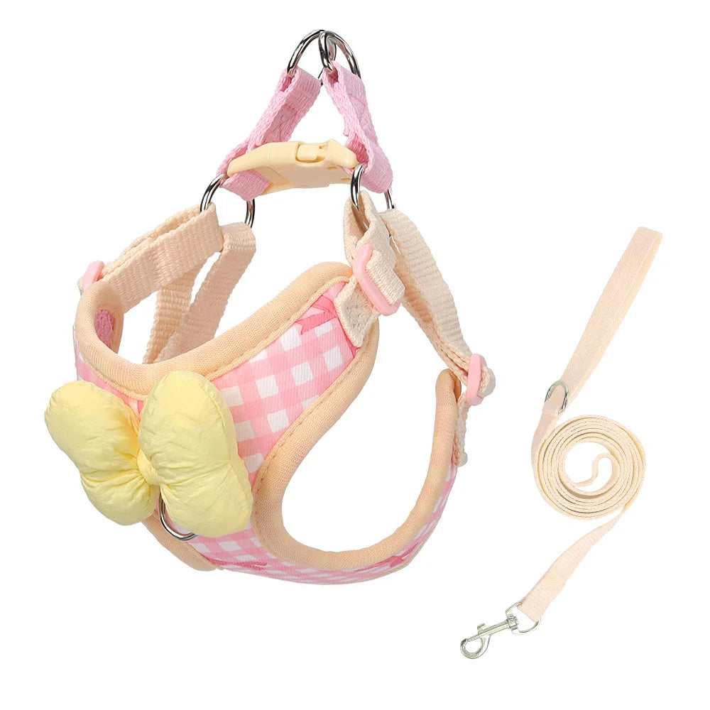 Mincy Pets No-Pull Wave Pattern Dog Walking Harness product photo.