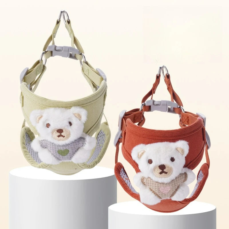 Pet Harness Vest Dogs Chest Strap Rope Reflective Dog Traction Rope Retractable for Small Dog Cat Traction Set Pet Accessories