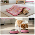 Puppy Supplies Starter Kit - Puppy Essentials Includes Dog Squeaky Toys Collar Leash Treat Bag Poop Waste Bag Blanket Bowls Wat