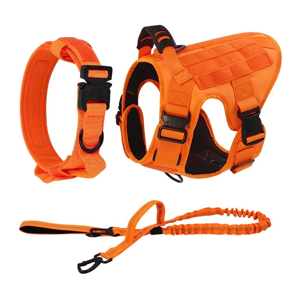 Mincy Pets Tactical Camo Dog Harness product photo.